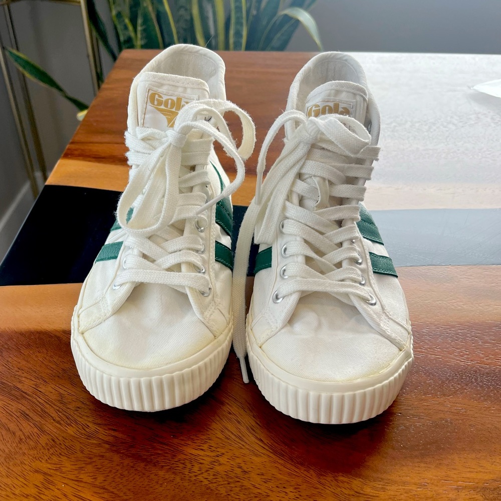 Gola Mark Cox High Top Sneakers - Green euro 39